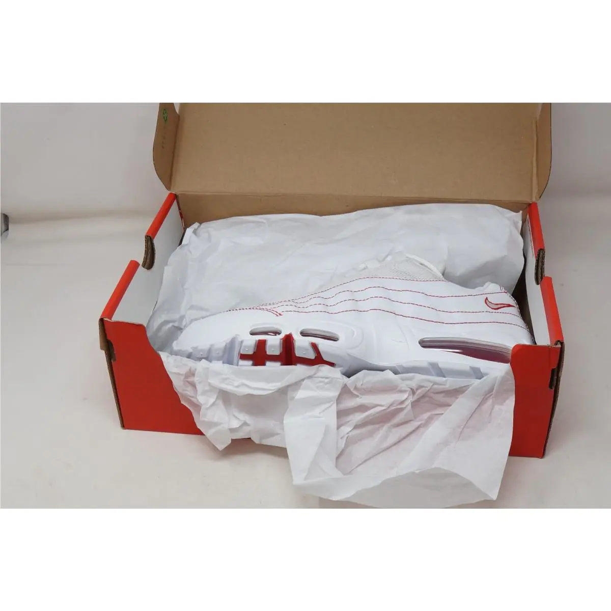 Nike shoes - Nike Air Max 95 - Air Max - IB7936-100 - White , University Red 1