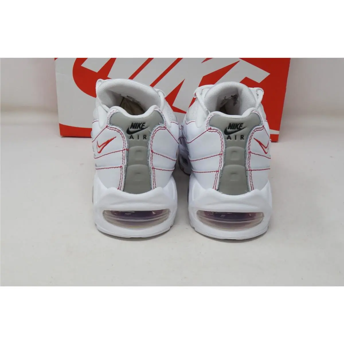Nike shoes - Nike Air Max 95 - Air Max - IB7936-100 - White , University Red 7
