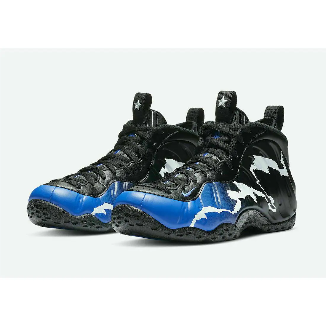 Nike shoes - Nike Little Posite One - Little Posite One - 644791-013 - White/Multi-Color-Black (UPC: 194494941465) 0