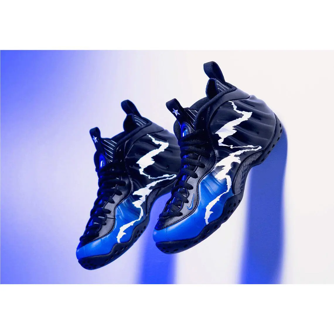 Nike shoes - Nike Little Posite One - Little Posite One - 644791-013 - White/Multi-Color-Black (UPC: 194494941465) 1