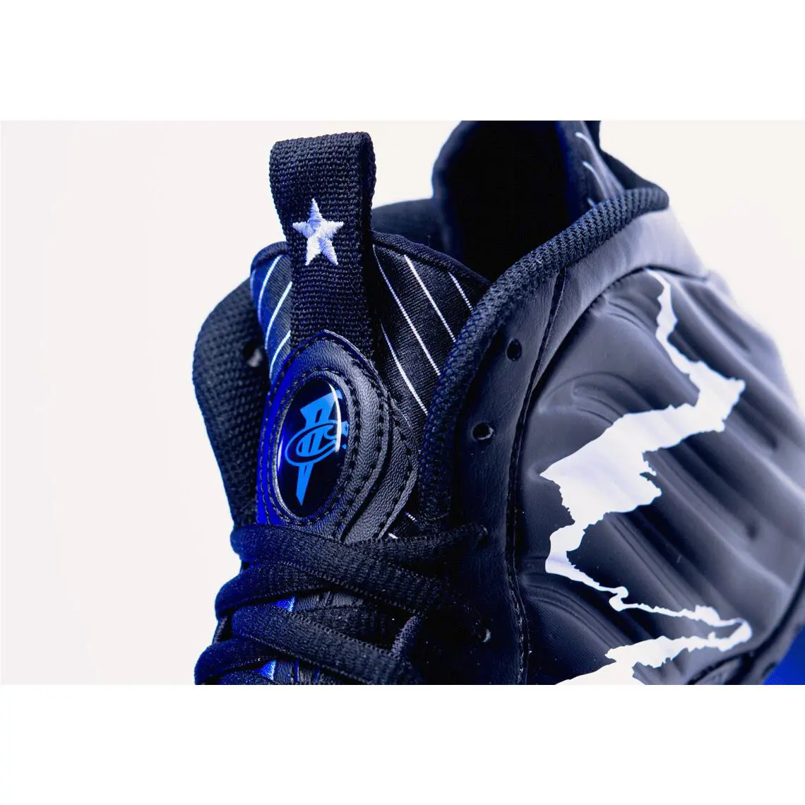 Nike shoes - Nike Little Posite One - Little Posite One - 644791-013 - White/Multi-Color-Black (UPC: 194494941465) 4