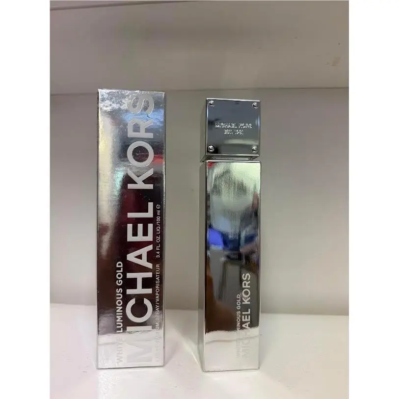 White Luminous Gold by Michael Kors 3.4oz Edp For Women Box