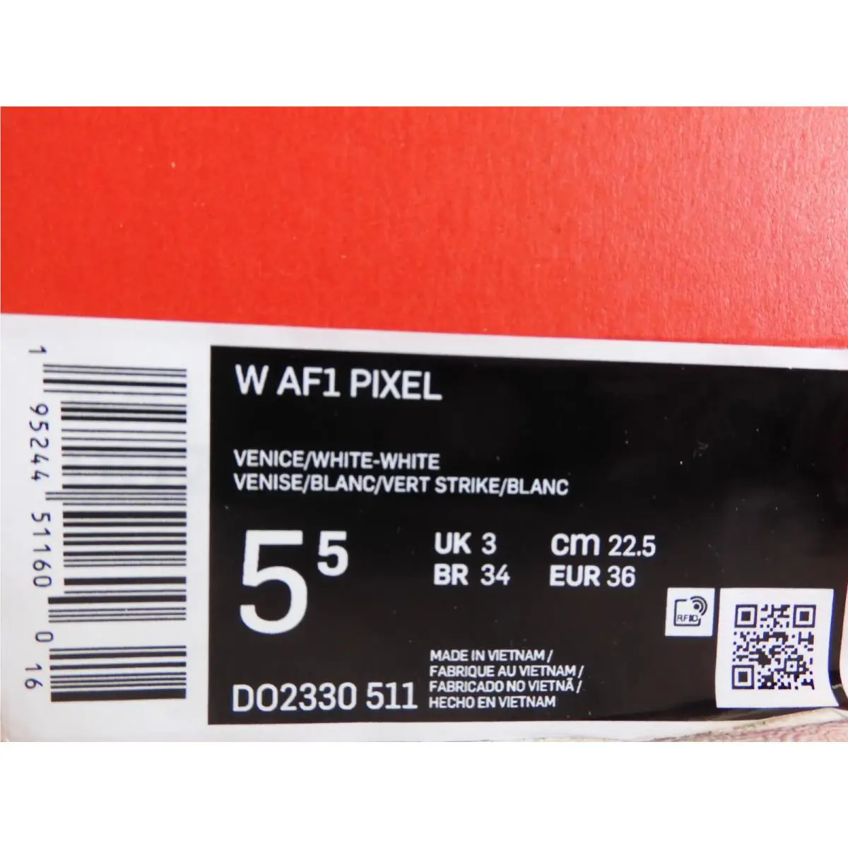 Nike shoes - Nike Air Force 1 - Air Force - DO2330-511 - Multicolor (UPC: 195244511594) 4
