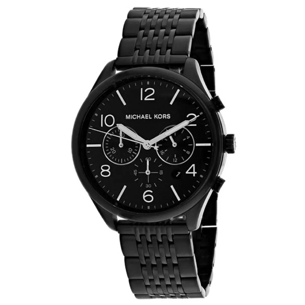 Michael Kors MK8640 Men`s Merrick Black Dial Watch-needs Battery - Black