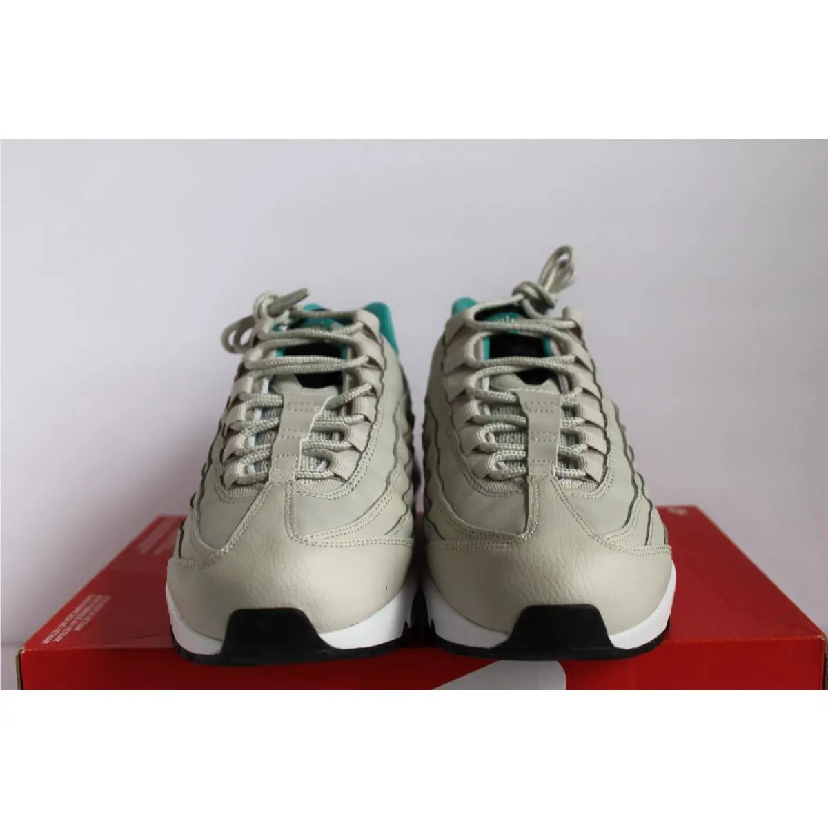 Nike shoes - Nike Air Max 95 - Air Max - 749766-027 - LIGHT BONE-SPORT TURQUOISE-BLACK (UPC: 888412994342) 1