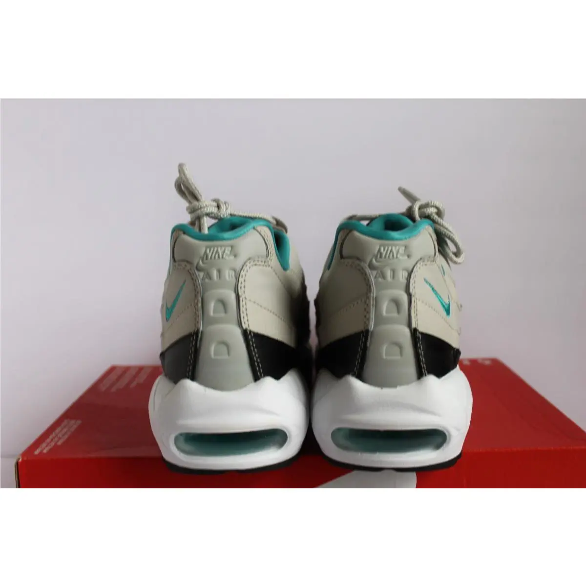 Nike shoes - Nike Air Max 95 - Air Max - 749766-027 - LIGHT BONE-SPORT TURQUOISE-BLACK (UPC: 888412994342) 2