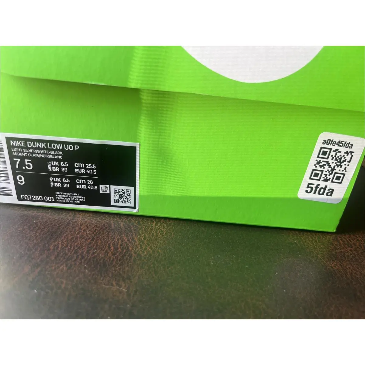 Nike shoes - Nike Dunk - Dunk - FQ7260-001 - Silver 2