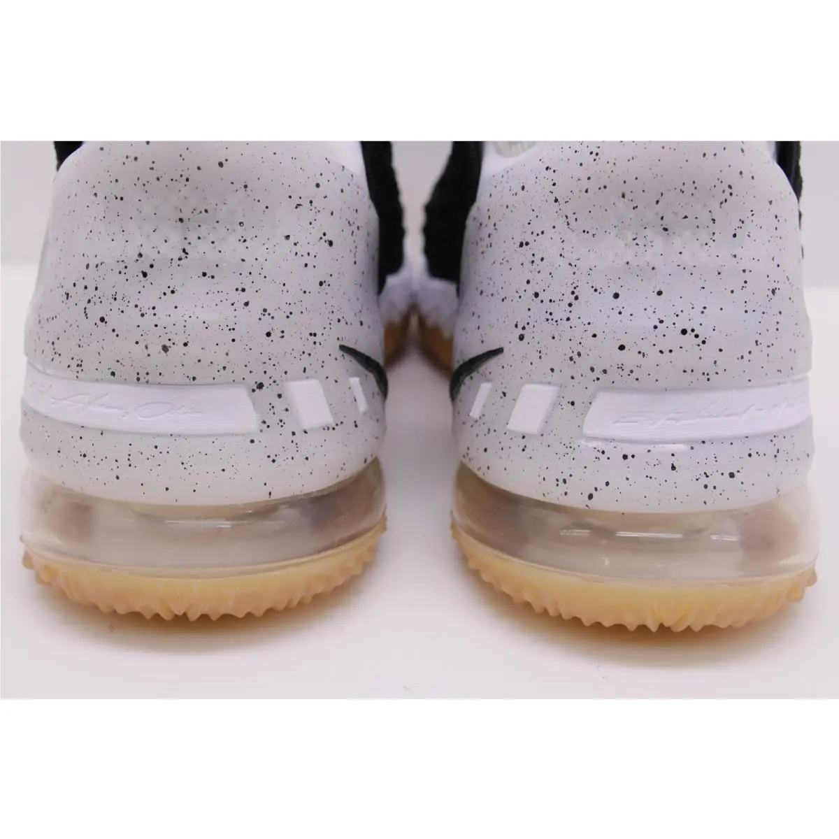 Nike shoes - Nike LeBron 18 - LeBron - CQ9283007 - Black/White-Gum Medium Brown (UPC: 194955667705) 4