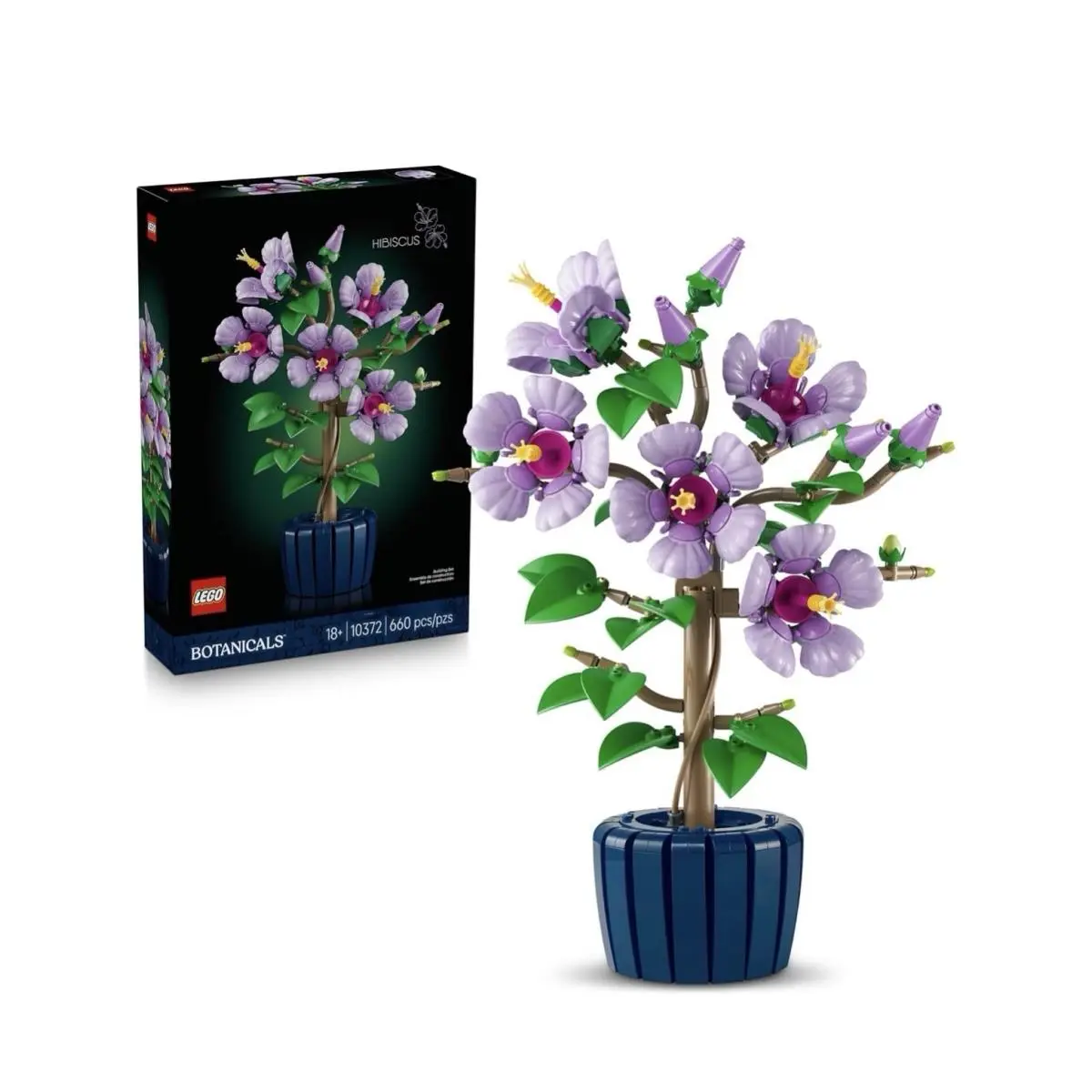 Lego Botanicals Hibiscus Flower Set 10372 - Home Office Decor