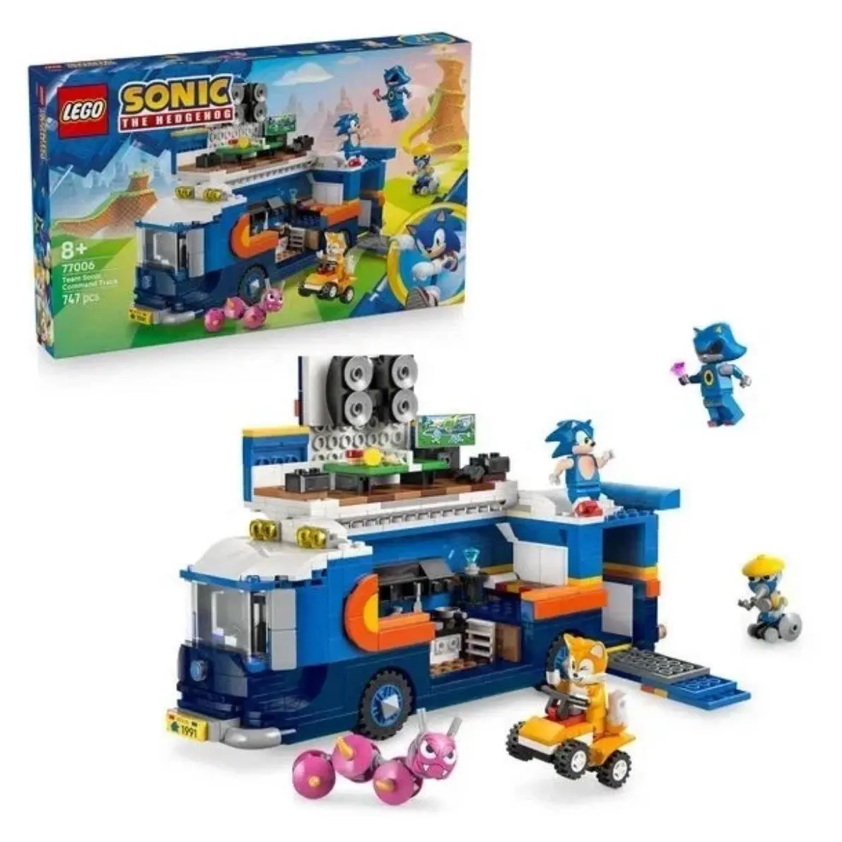 Lego Sonic The Hedgehog Team Sonic Command Truck Set 77006