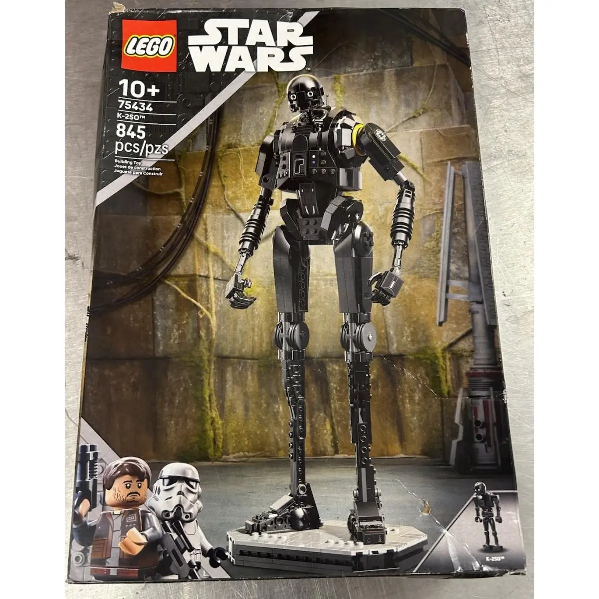 Lego Star Wars K-2SO Security Droid Complete Set 845 Piece 75434 -sealed Read