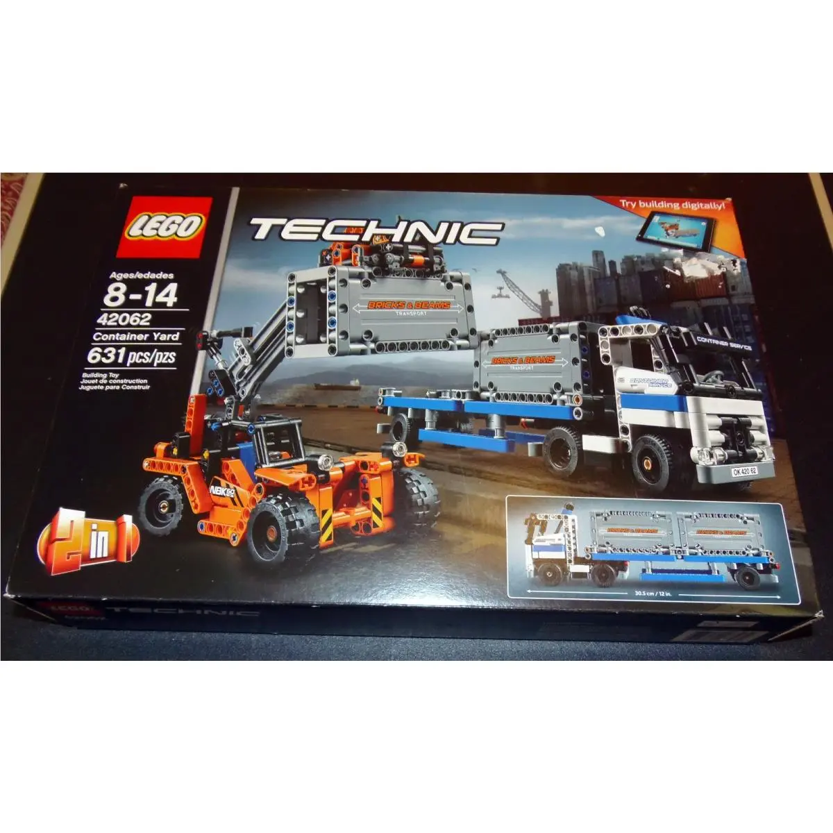 Lego Technic Container Yard 2017 42062