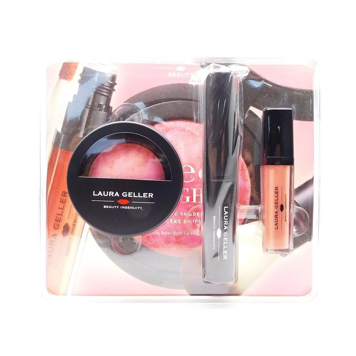 Laura Geller Sweet Delights: Baked Blush Berry Creme .17 Oz. Brush