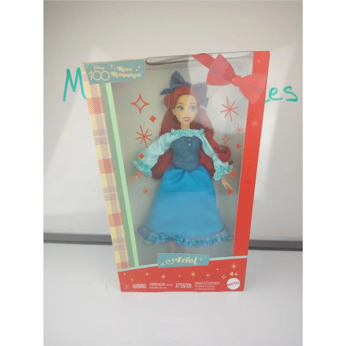 Disney 100 Retro Reimagined Ariel Fashion Doll The Little Mermaid 2023