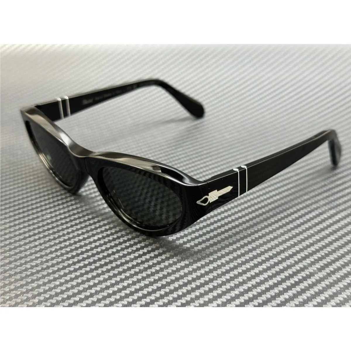 Persol PO0052S 95 58 Black Green Polarized Unisex 53 mm Sunglasses