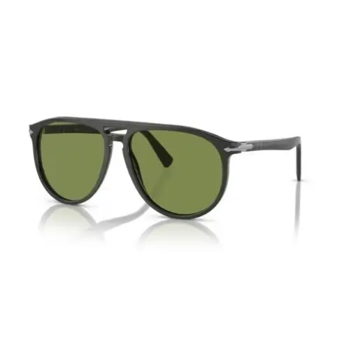 0PO3311S 11884E Dark Green/green Unisex Sunglasses by Persol
