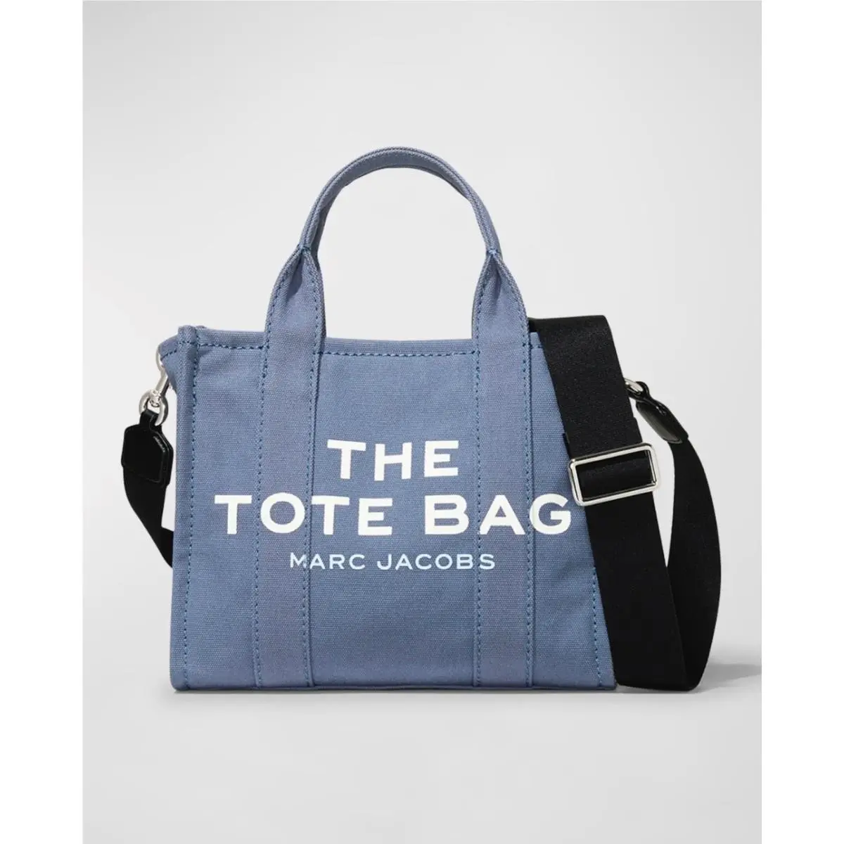 Marc Jacobs Shadow Blue Small Size Canvas Tote Model M0016493