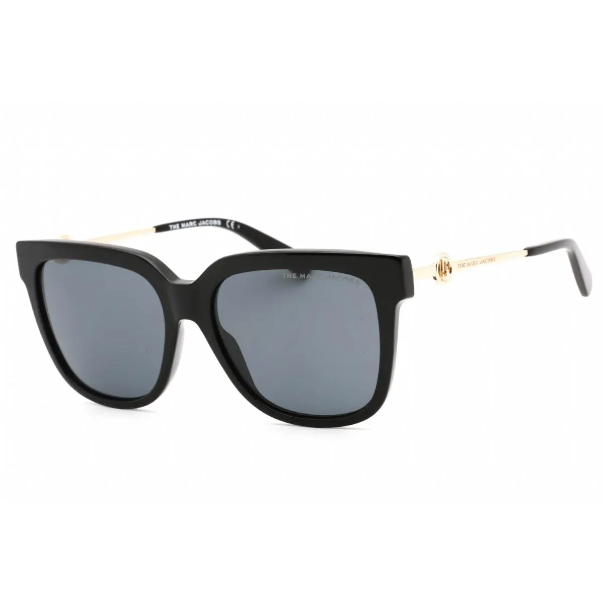 Marc Jacobs MJ580S-807-55 Sunglasses Size 55mm 140mm 16 Black Sunglasses SU - Frame: black, Lens: grey