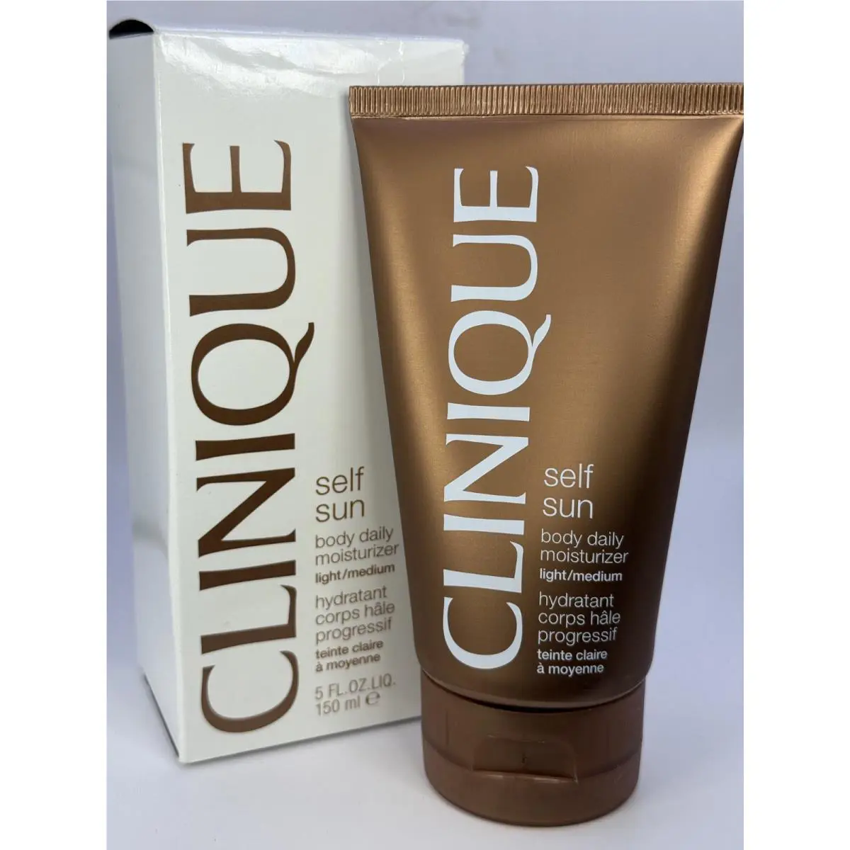 Clinique Self Sun Body Moisturizer Light/medium 150ml