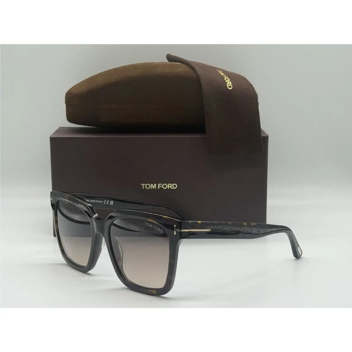 Tom Ford TF 952 52F Havana Brown Sunglasses Frame 55-19