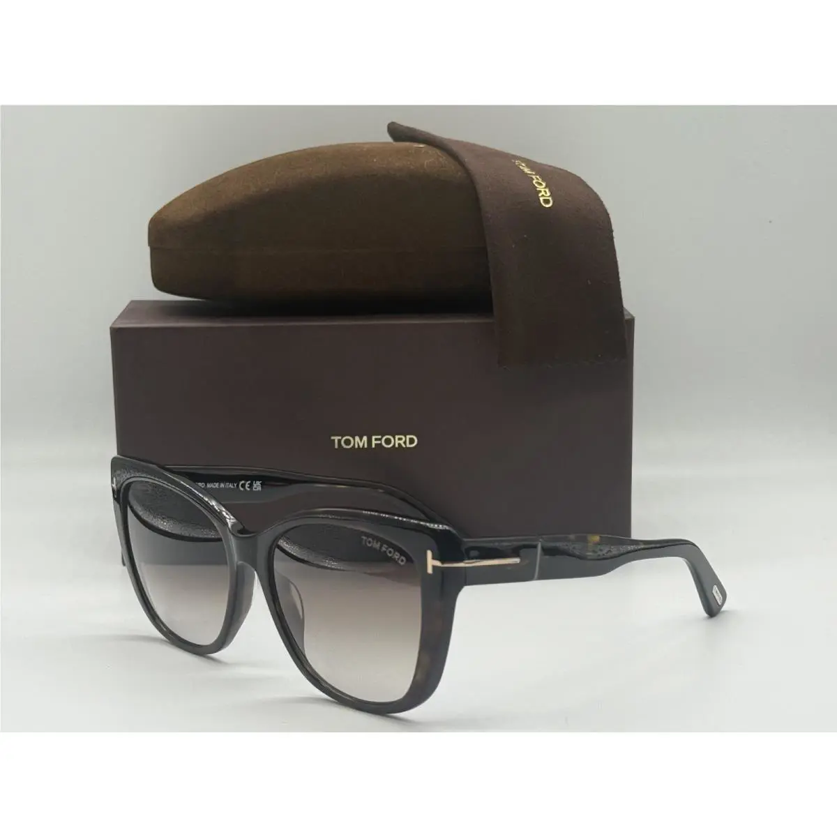 Tom Ford TF 937 52K Tortoise Cat Eye Sunglasses Frame 57-17