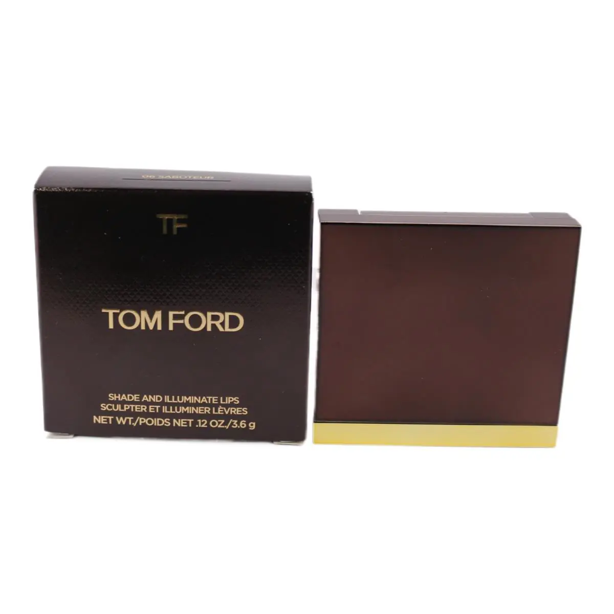 Tom Ford Shade and Illuminate Lips 06 Saboteur 0.12oz Lip Duo