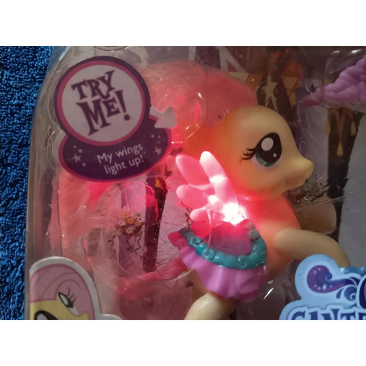 My Little Pony Canterlot Shine Bright Fluttershy Target Exc 2010 Wings Light