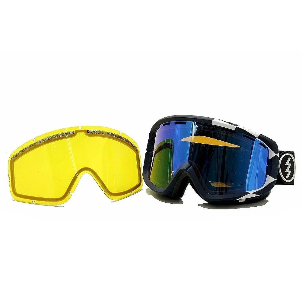 Electric EGB2 EG1013802 V. Co-lab Chrome Snow Goggles W/free Bonus Lens