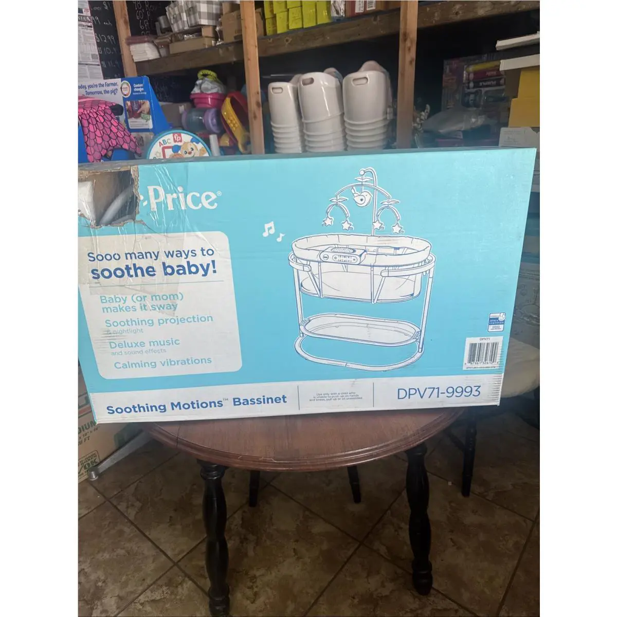 Fisher-price Soothing Motions Bassine Deluxe Music Distress Box