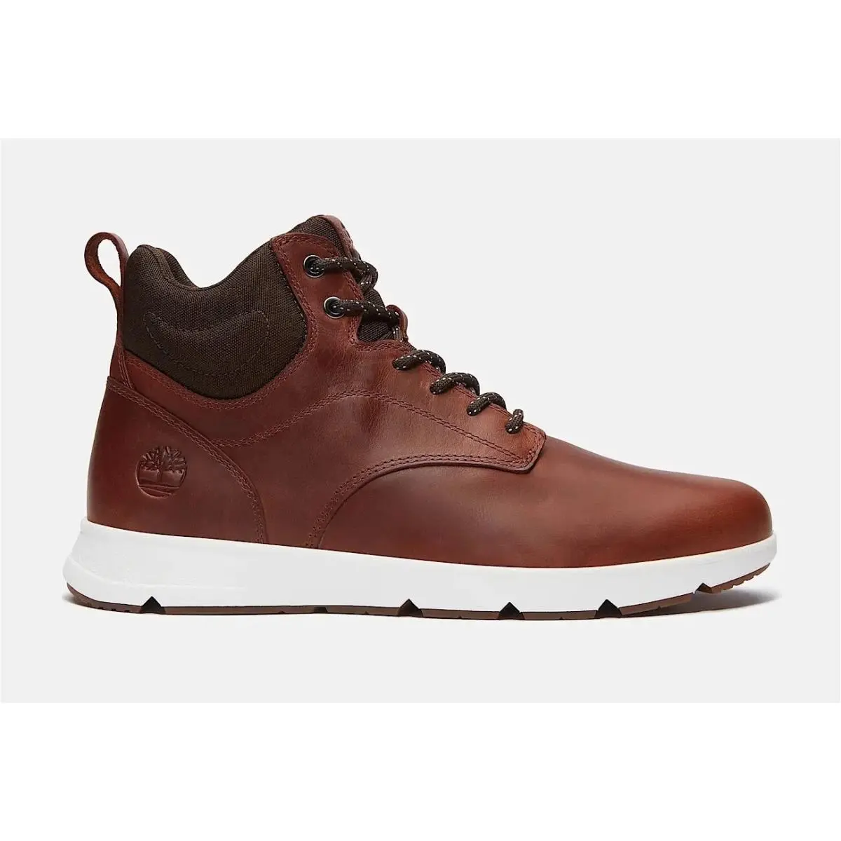 Timberland Parker Street Rust Full Grain Leather Boots Shoes Men Size 11.5 M