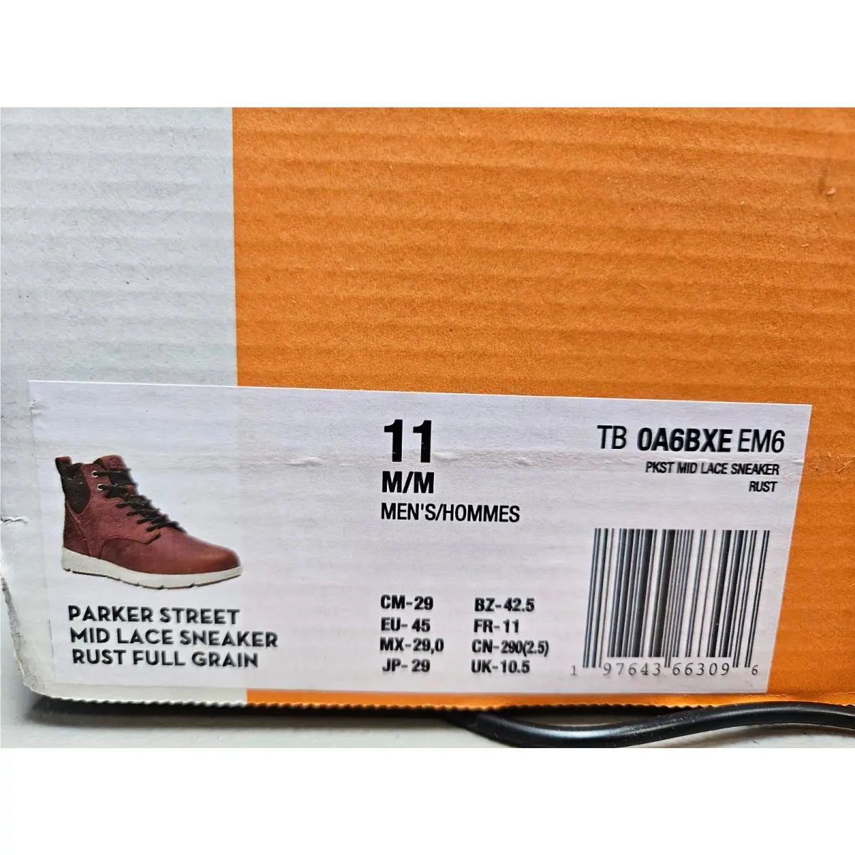 Timberland shoes - Parker Street Mid - Parker Street Mid - TB0A6BXE - Brown 0
