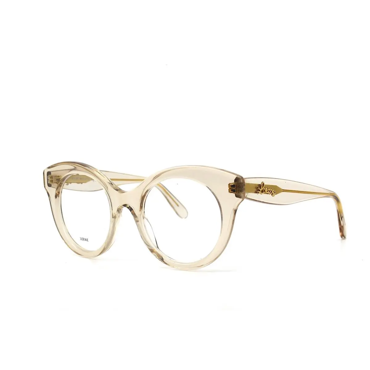 LW50074I 057 Transparent Brown Women`s Eyeglasses Frame RX 50-21-140 by Loewe