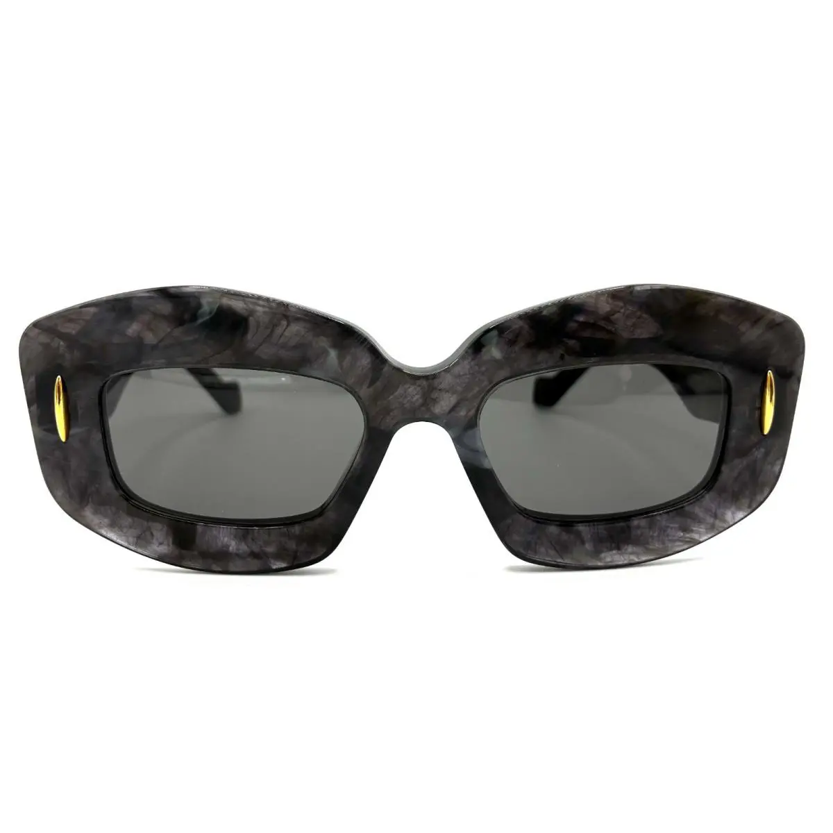 Loewe LW40114I LW 40114I 63A Black Marble Sunglasses 49-19-140