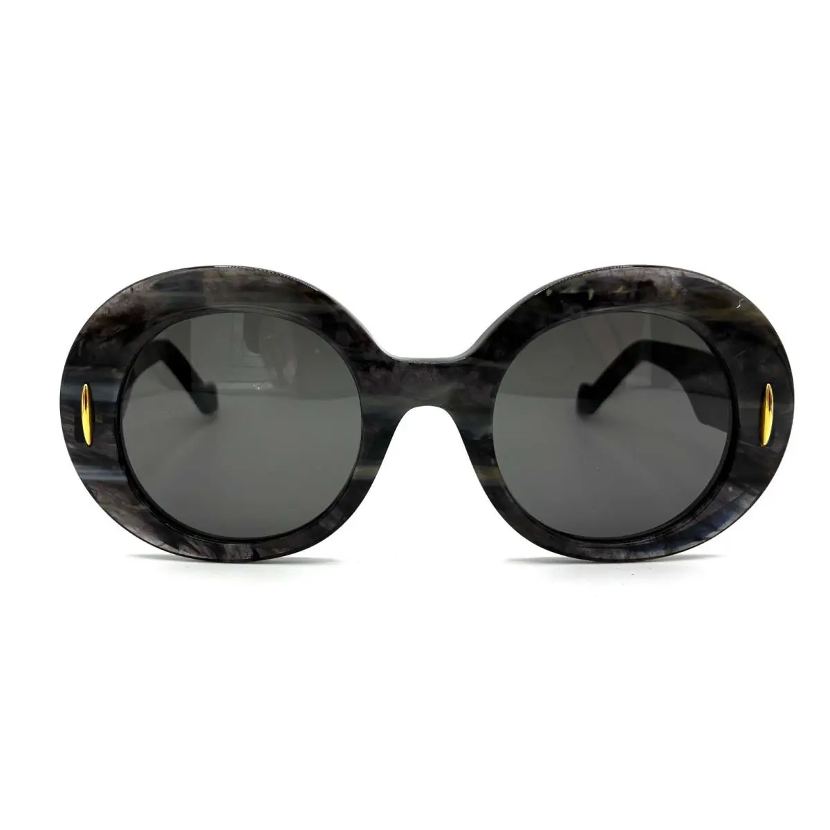 Loewe LW40146I LW 40146I 63A Black Marble Sunglasses 50-24-140