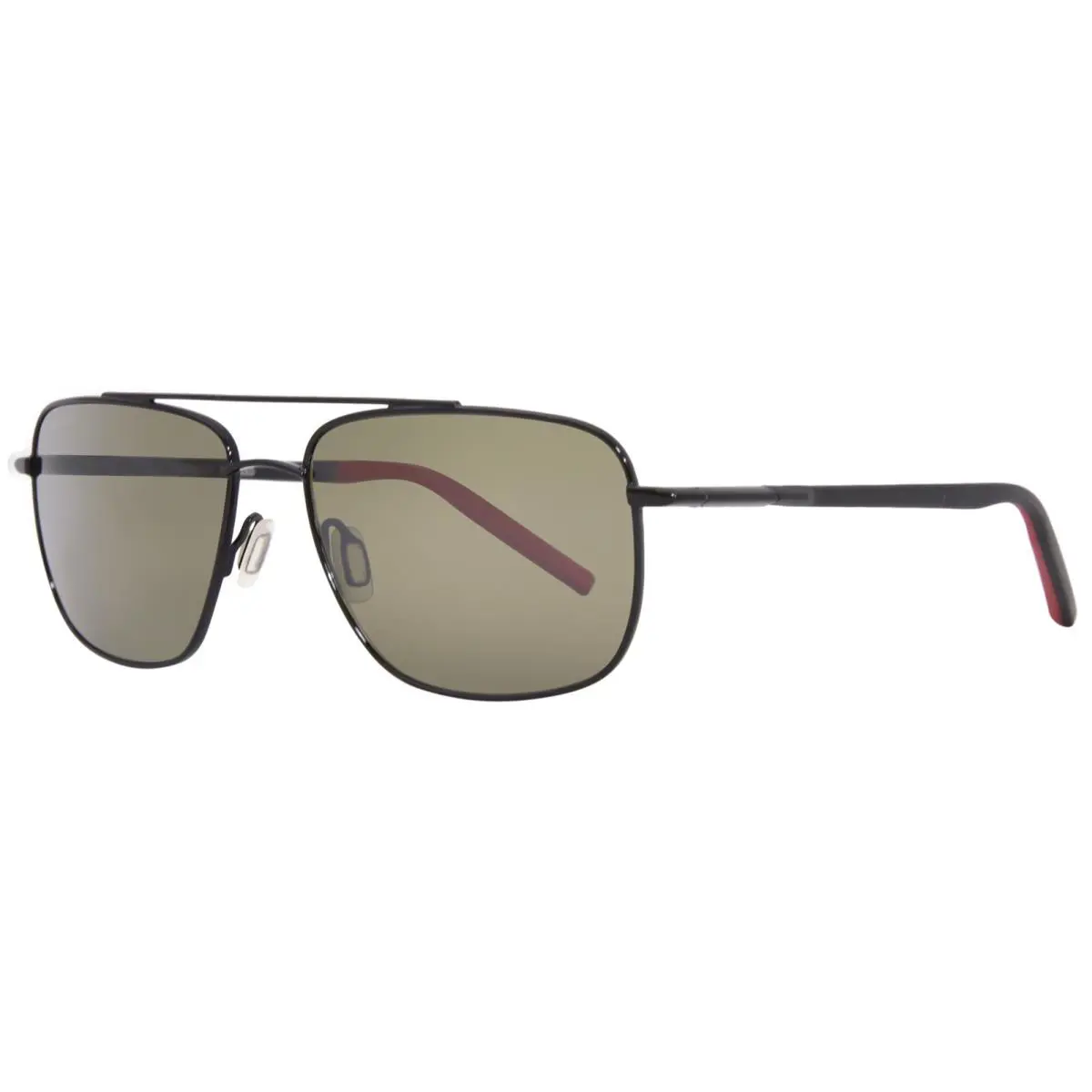 Serengeti Tellaro 8818 Sunglasses Shiny Black/green Polarized PHD2.0 Lens 60-mm