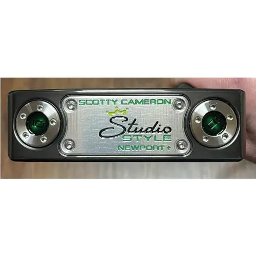 Scotty Cameron  - Studio Style Newport Plus - 2025 - SCS - Xtreme Dark - DLC - Green, Lie Angle: Black 5