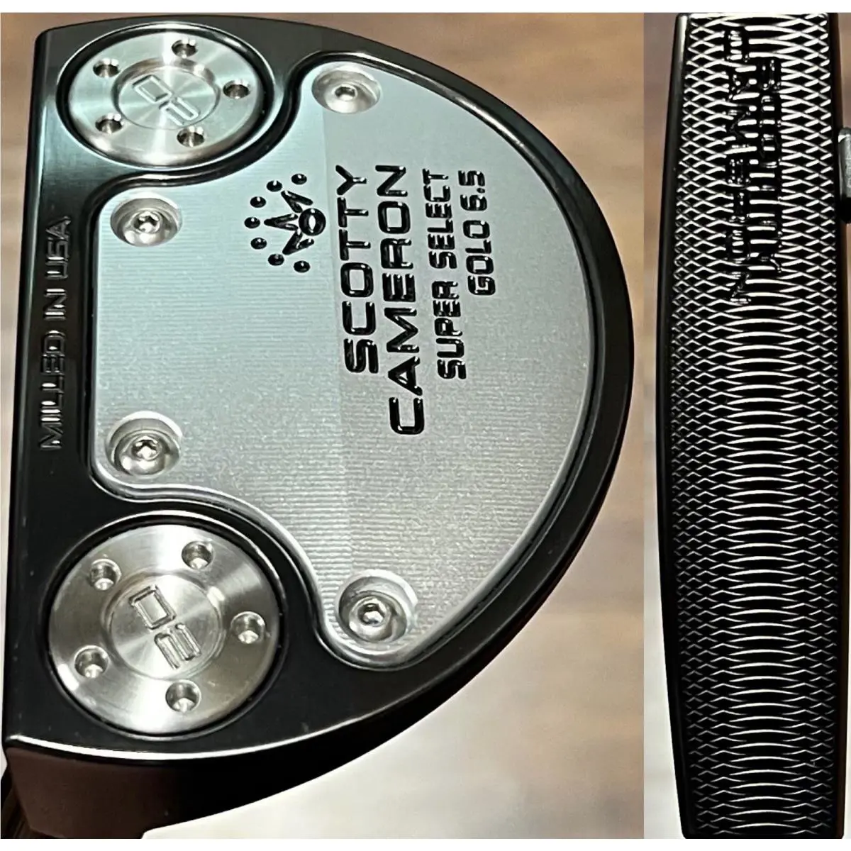 Scotty Cameron  - Super Select Golo 6.5 - Xtreme Dark Finish - DLC - Black, Lie Angle: Black 0