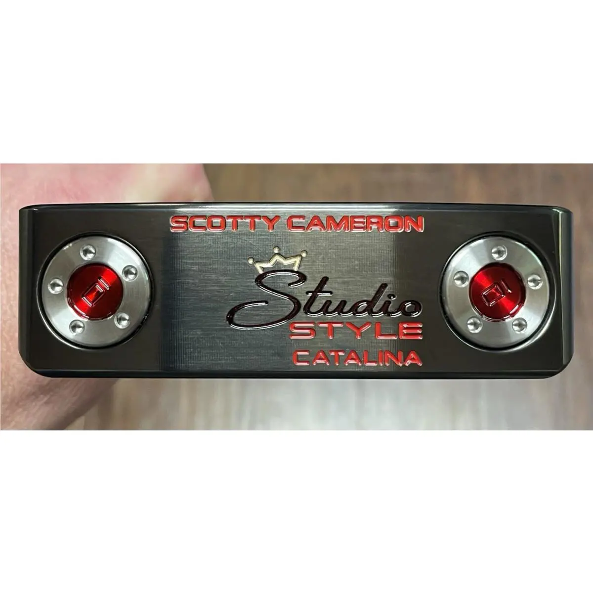 Scotty Cameron  - Studio Style Catalina - 2025 - SCS - Xtreme Dark Finish - DLC - Red, Lie Angle: Black 5