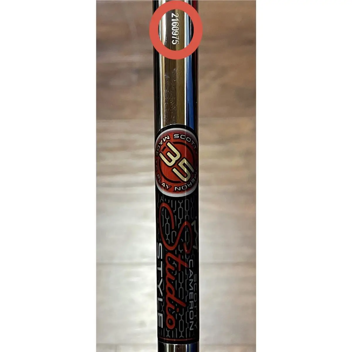 Scotty Cameron  - Studio Style Catalina - 2025 - SCS - Xtreme Dark Finish - DLC - Red, Lie Angle: Black 6