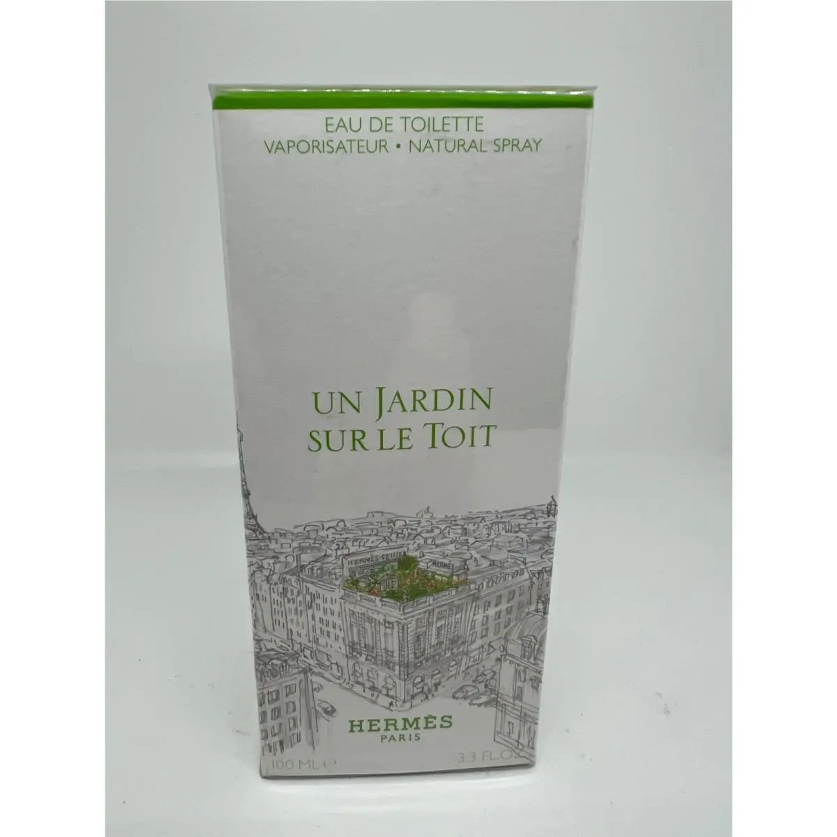 UN Jardin Sur LE Toit Hermes Paris 3.3 Oz/ 100 ML Eau De Toilette Spray