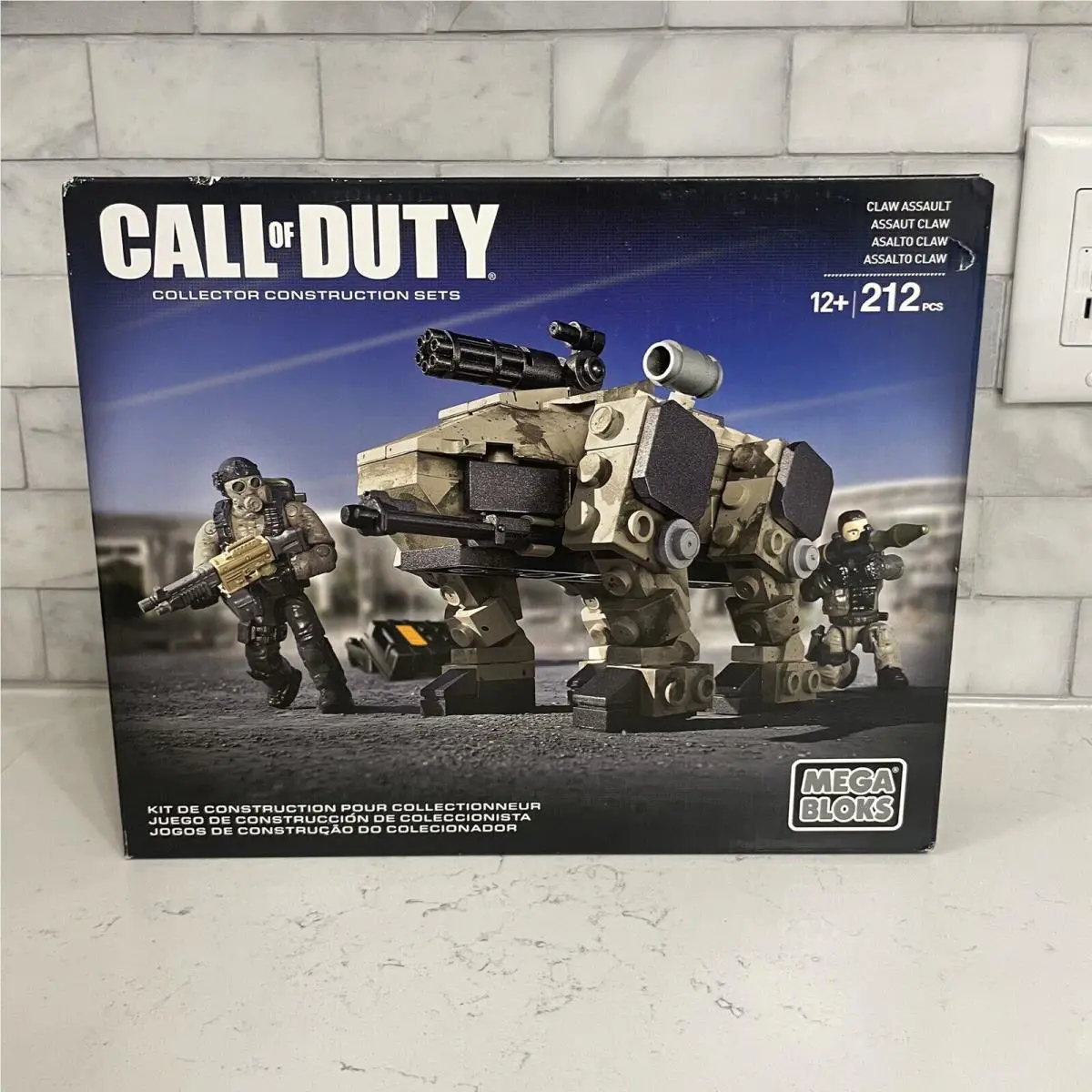 Call Of Duty Claw Assault Collector Set 212pcs Mega Bloks Retired Rare