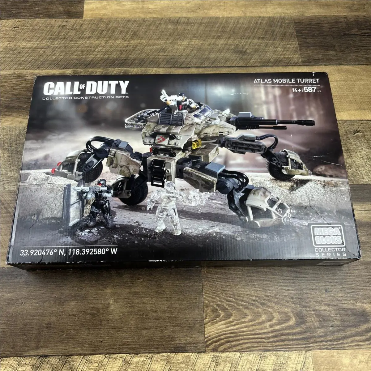 2015 Call of Duty Mega Bloks Atlas Mobile Turret Collector`s Set