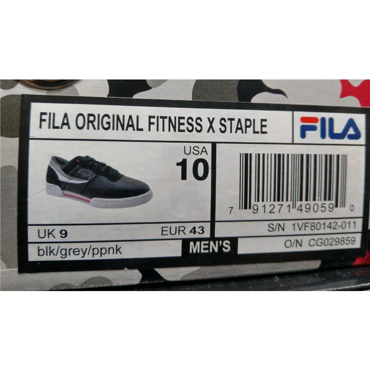 Fila shoes - FILA Original Fitness - Original Fitness - 1VF80142-011 - Black 6