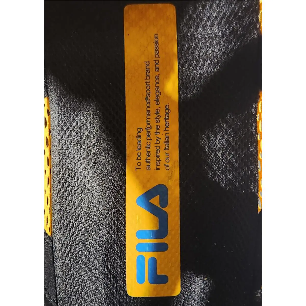 Fila shoes - 9M - A8CCA5E977 - Yellow 5