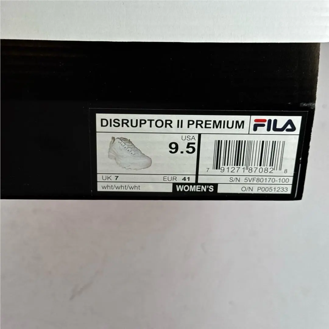 Fila shoes - 5VF80170100 - 5VF80170100 - White (UPC: 791271870828) 6