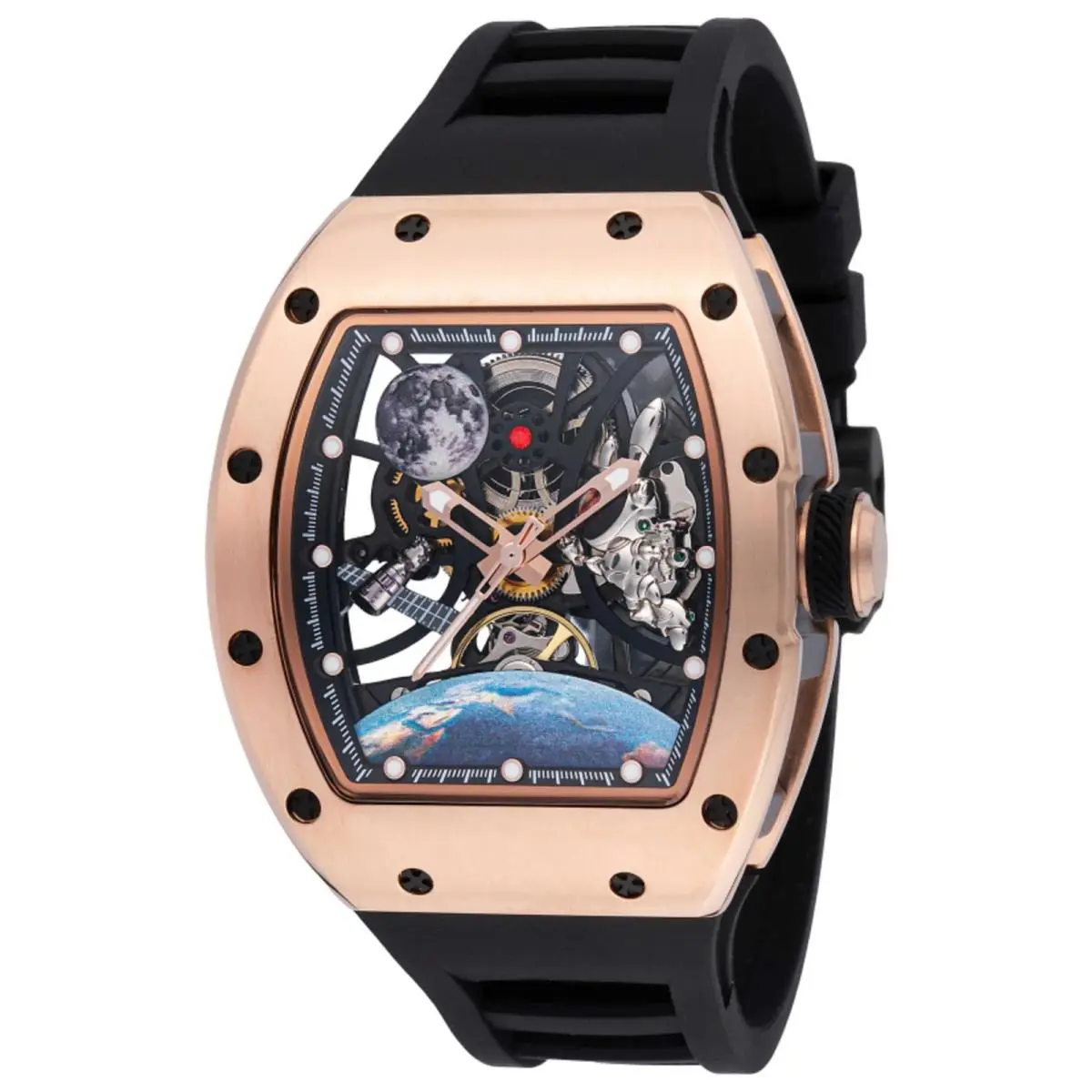 Invicta S1 Rally Interstellar Automatic Men’s Watch 49012 – 41 mm - Dial: Blue, Band: Black, Bezel: Black