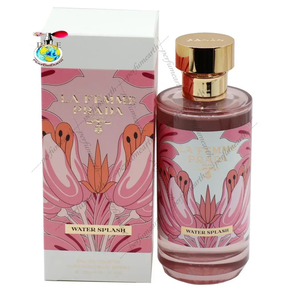 Prada La Femme Water Splash Perfume For Women 5.1 oz / 150 ml Edt