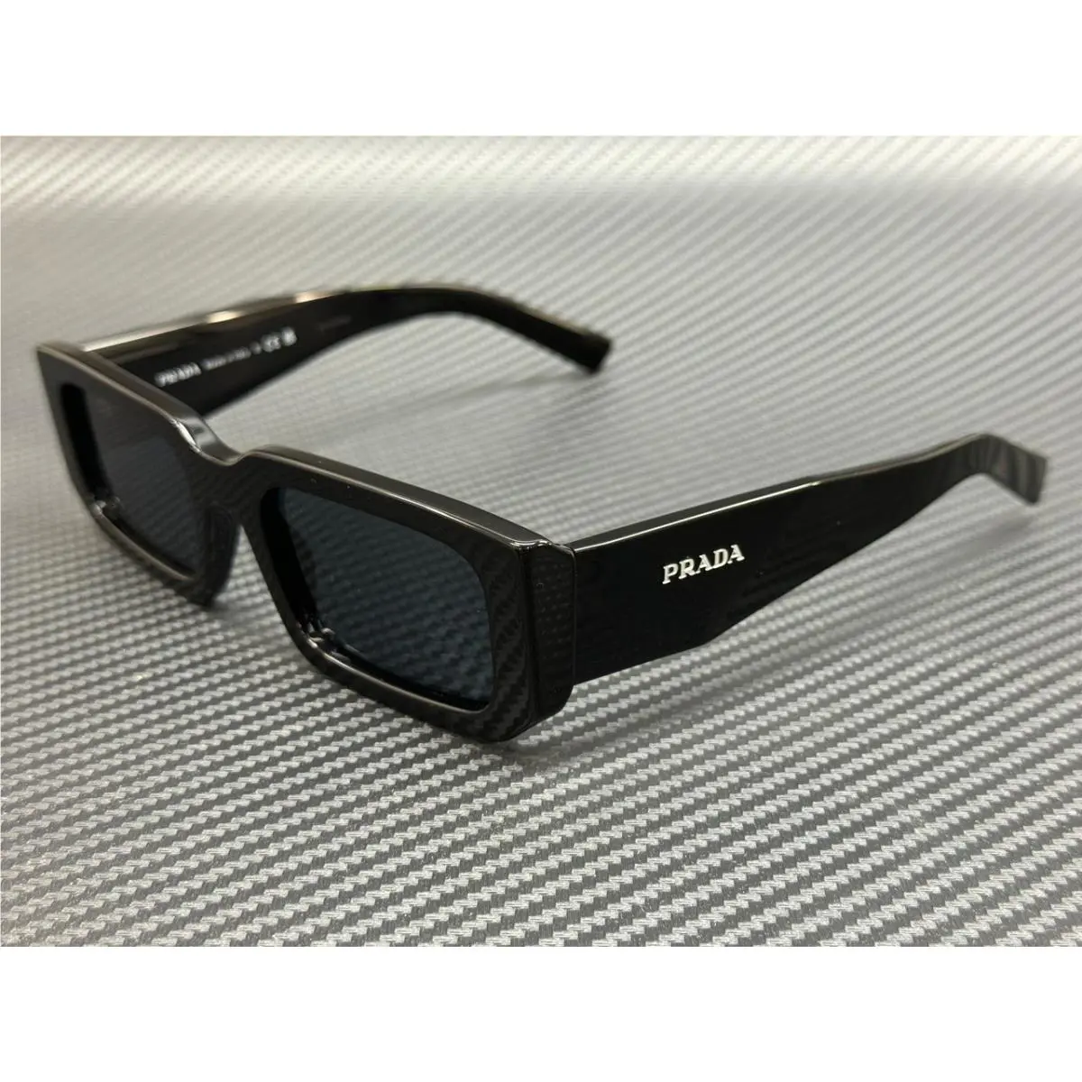 Prada PR 06YS 16K2K1 Black Grey Men`s 53 mm Sunglasses