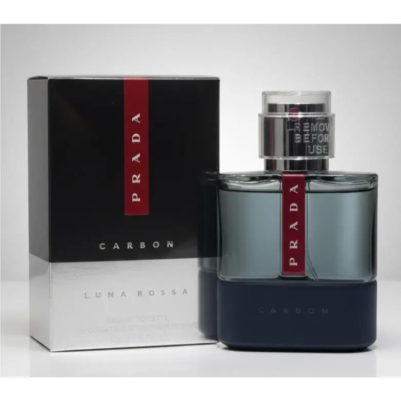 Prada Luna Rossa Carbon 1.7 OZ 50ML Eau de Toilette Spray For Men