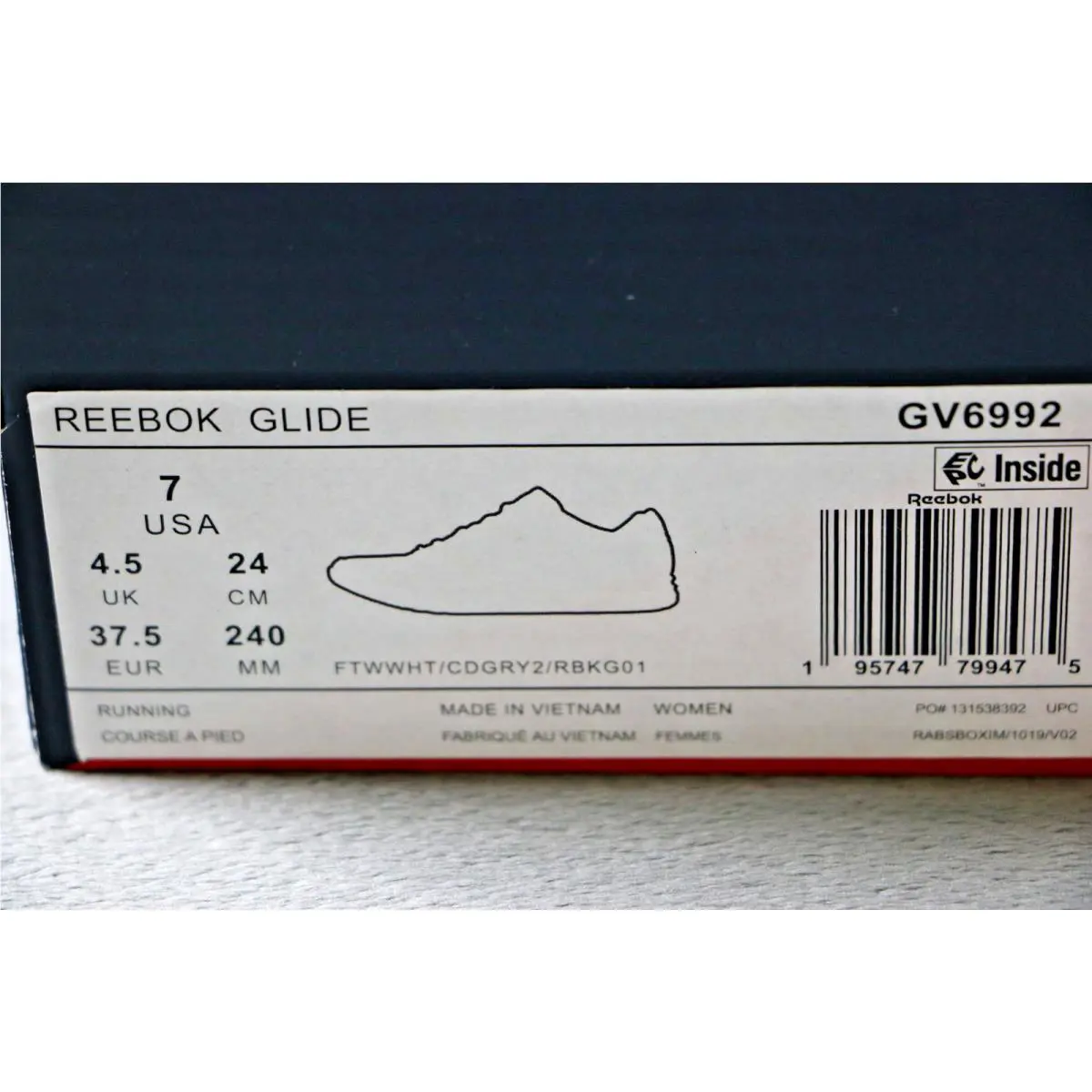 Reebok shoes - Reebok Glide - Glide - GV6992 - White (UPC: 195747799475) 2